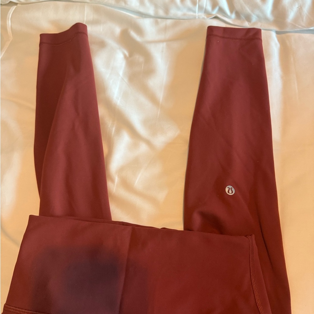 lululemon athletica Red Leggings